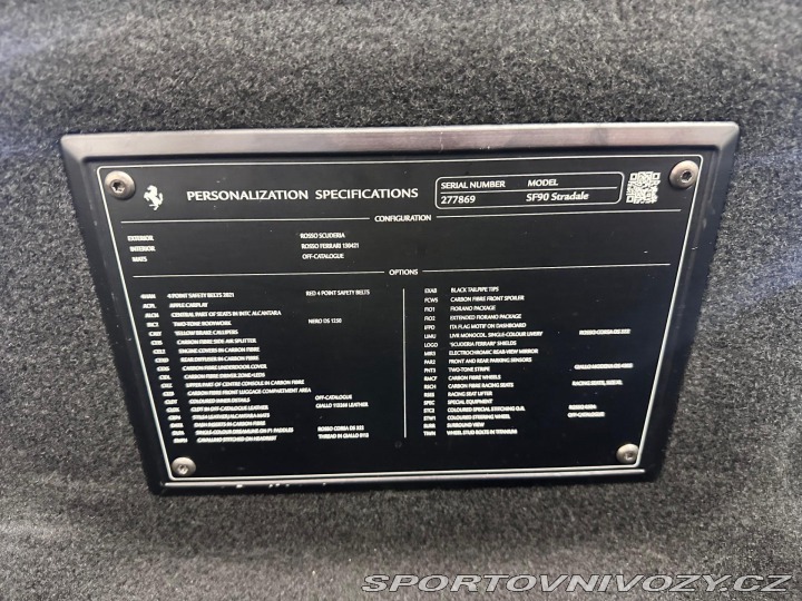 Ferrari SF90 A.F.* FULL CARBON*ZÁRUKA* 2023