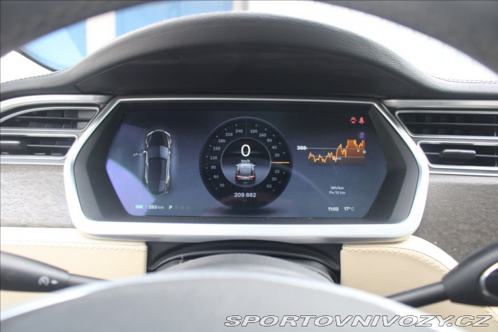 Tesla Model S 0,0 P85 Supercharger Zdar 1800