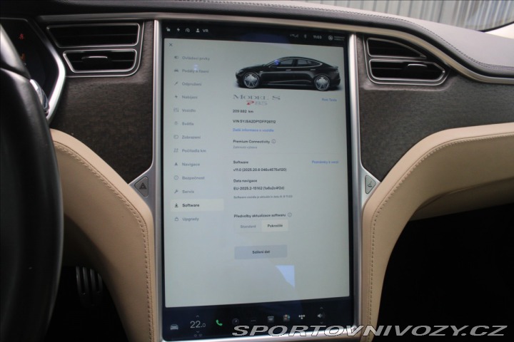 Tesla Model S 0,0 P85 Supercharger Zdar 1800