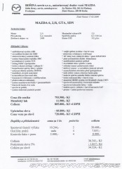 Mazda Ostatní modely 6 2,5   i GH SDN GAA9EB2 12 2008