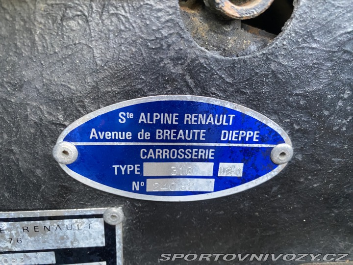 Alpine A310 1974