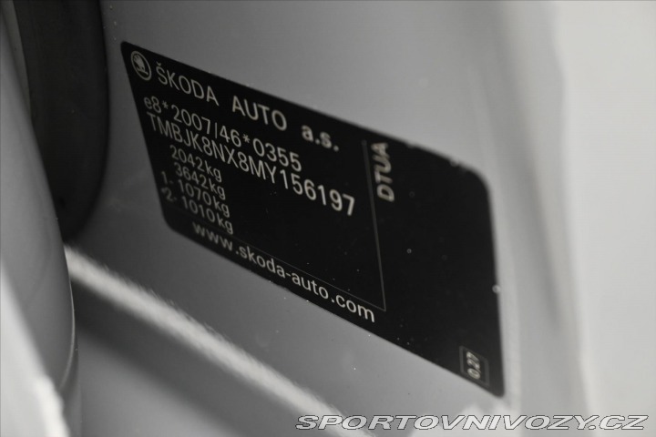 Škoda Octavia RS 2,0 TDI RS 147 kW DSG Zár 2021