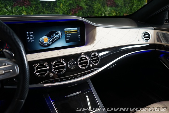 Mercedes-Benz S 560 L*4M*AMG*MASÁŽE*MEDIA 2018