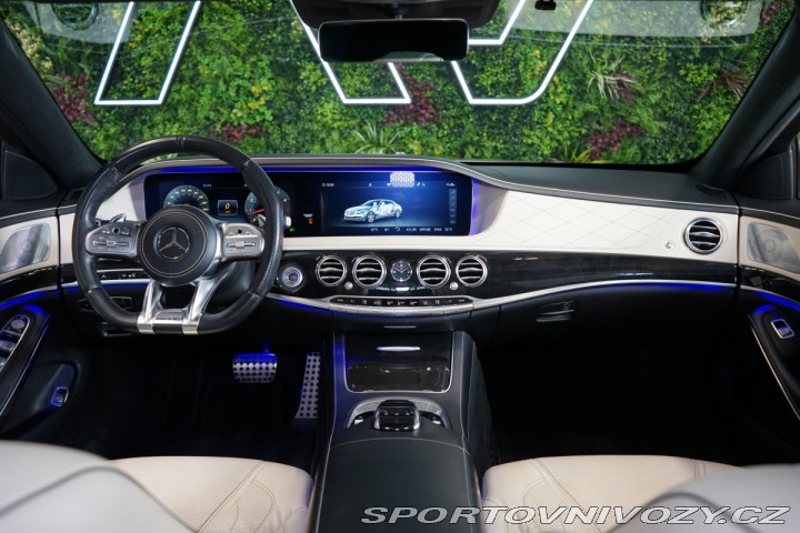 Mercedes-Benz S 560 L*4M*AMG*MASÁŽE*MEDIA 2018