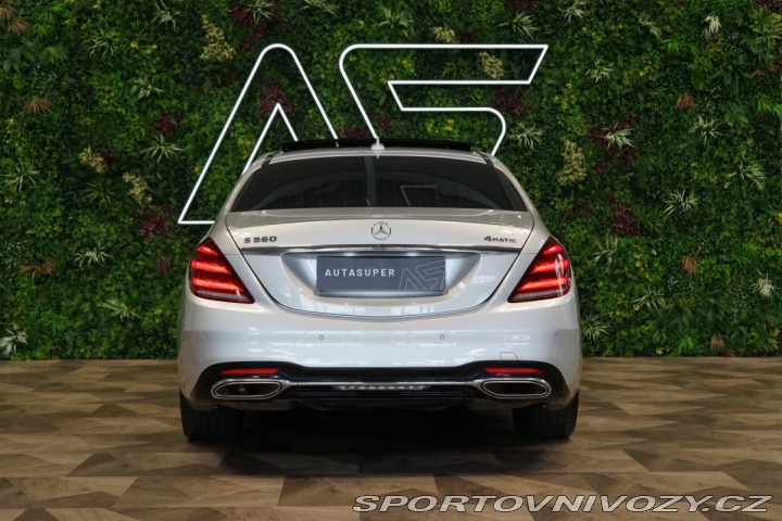 Mercedes-Benz S 560 L*4M*AMG*MASÁŽE*MEDIA 2018