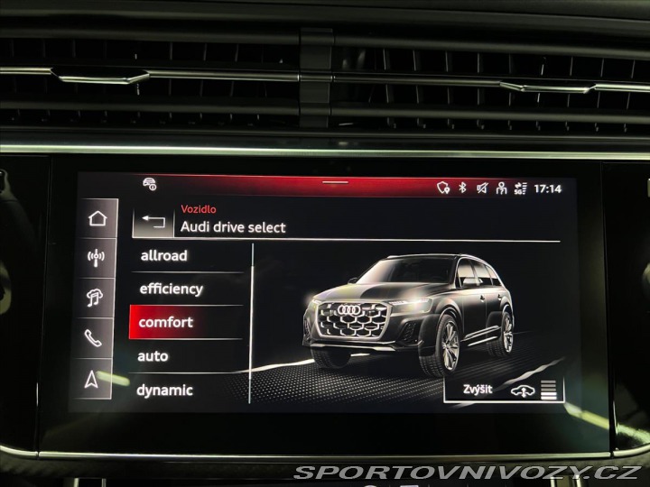 Audi SQ7 4,0 TFSI QUATTRO, 7.MÍST, 2025