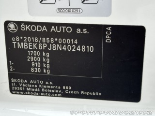 Škoda Ostatní modely Fabia 1,5TSI 110KW DSG STYLE 1. 2022