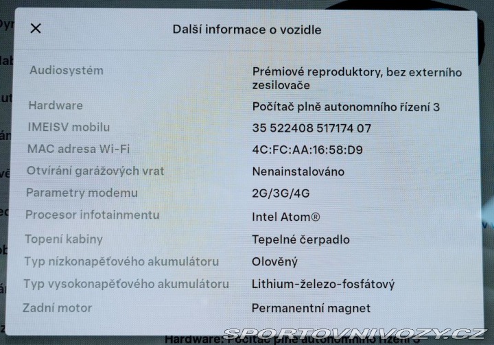 Tesla Model 3 Standard Plus SOH 91,4% ( 2021