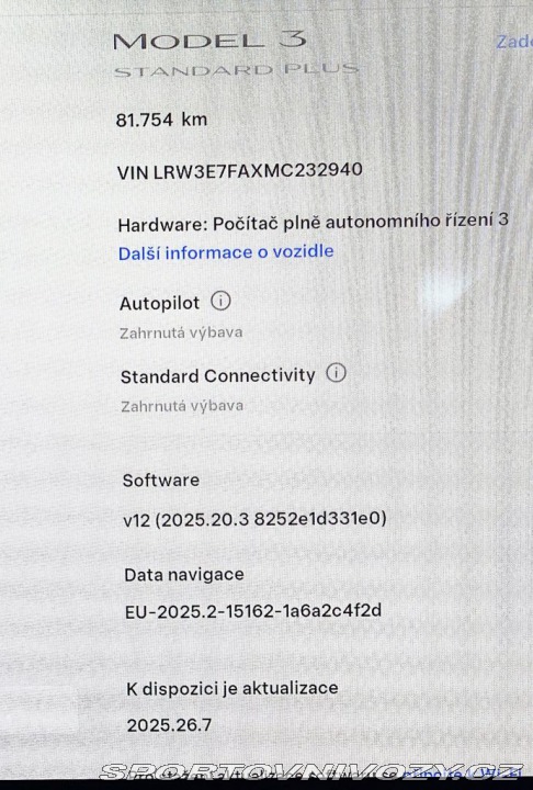 Tesla Model 3 Standard Plus SOH 91,4% ( 2021