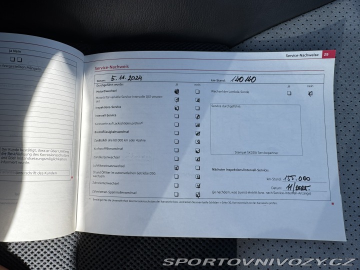 Škoda Octavia RS 2,0 TSI 147 KW 1. MAJ. SK 2012