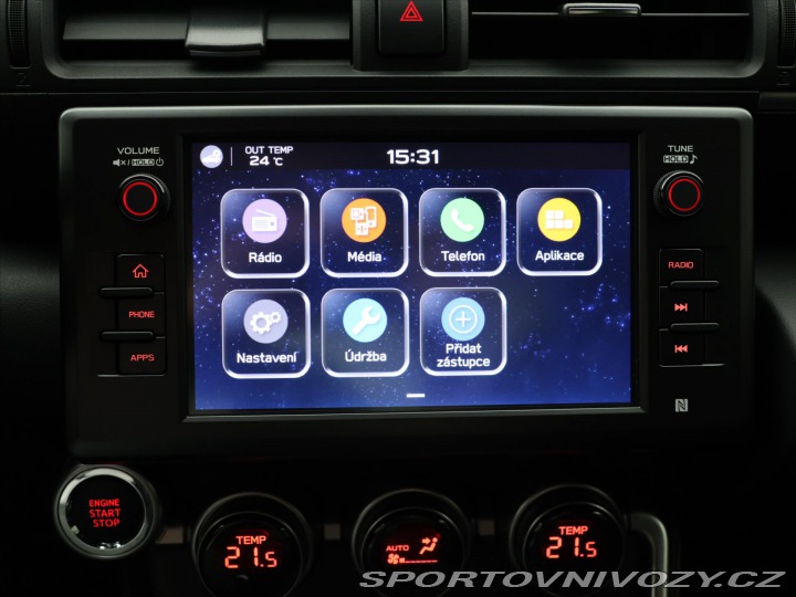 Subaru BRZ 2,4 i 172kW Aut. 1.Majite 2025
