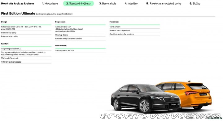 Škoda Ostatní modely Octavia 2,0 First Edition Ultim 1800