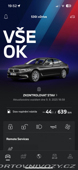 BMW 5 530iX G30 LUXURY Line 2017