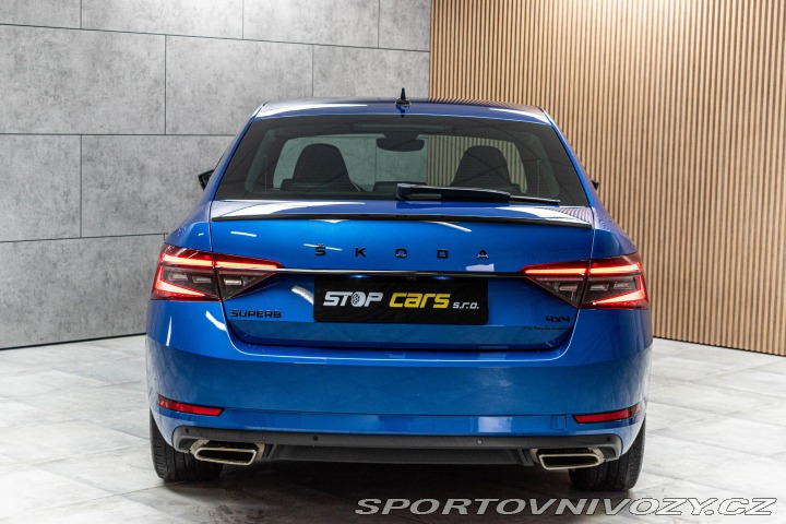 Škoda Superb TSI 206 4x4 SPORTLINE*TAŽ 2021