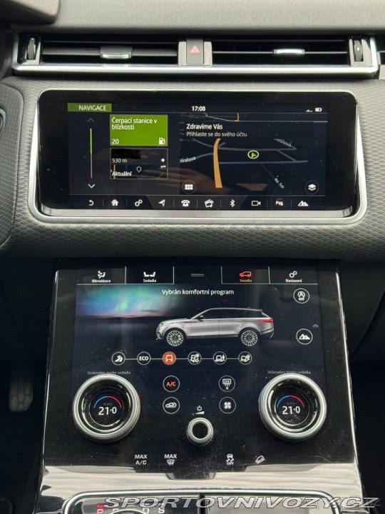 Ostatní značky Ostatní modely Land Rover Range Rover Velar 2,0   D180 AWD Aut. Tažné 2020