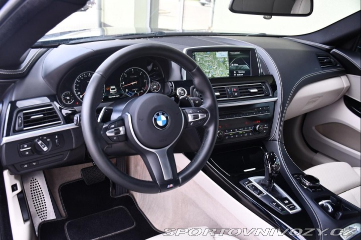 BMW 6 640d xD M-SPORT HUD H/K Č 2014