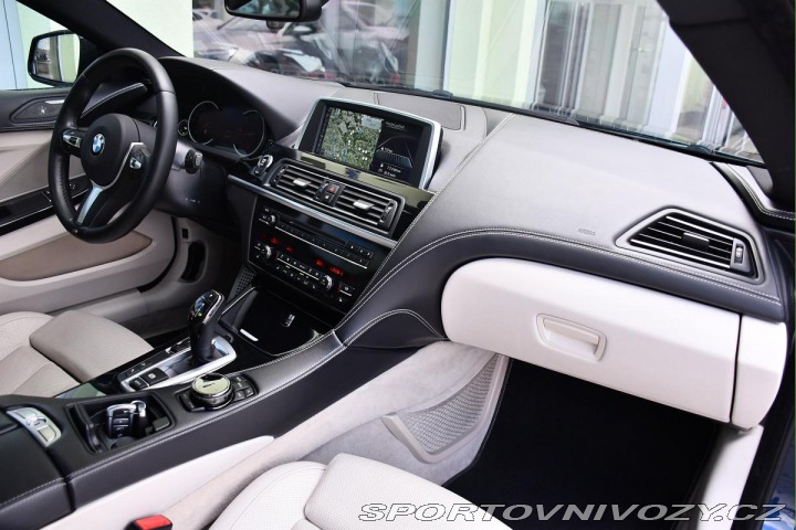 BMW 6 640d xD M-SPORT HUD H/K Č 2014