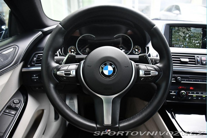 BMW 6 640d xD M-SPORT HUD H/K Č 2014