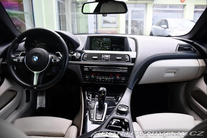 BMW 6 640d xD M-SPORT HUD H/K Č 2014