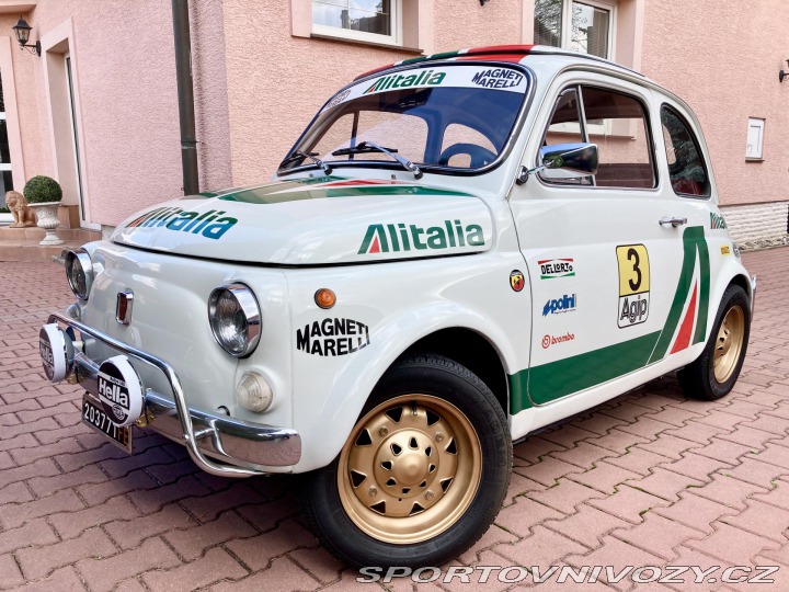 Fiat 500 110 F Alitalia rallye des 1969