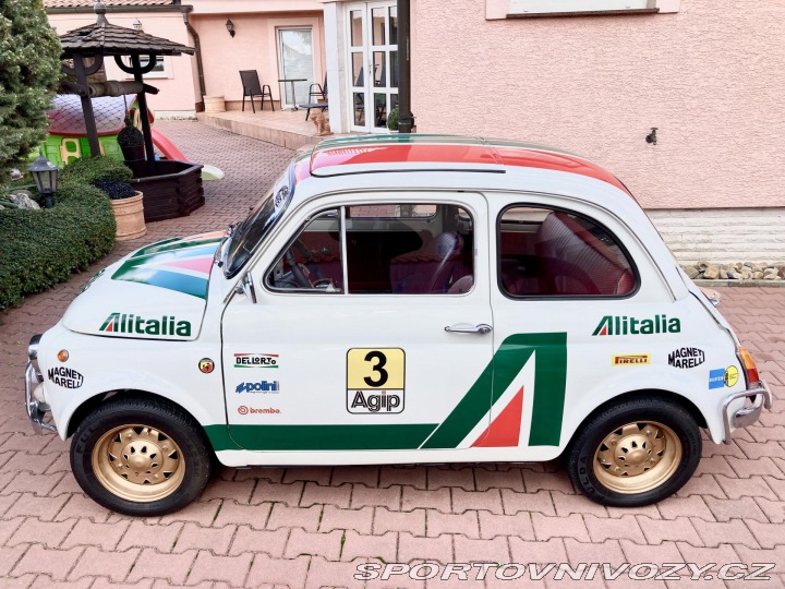 Fiat 500 110 F Alitalia rallye des 1969