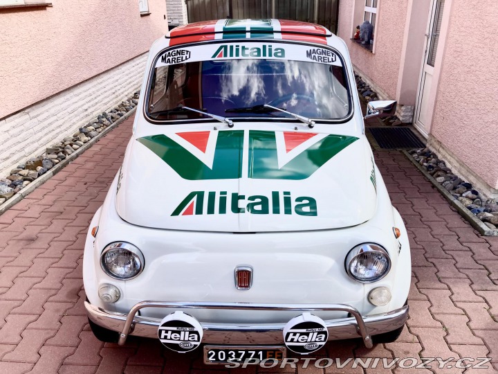 Fiat 500 110 F Alitalia rallye des 1969