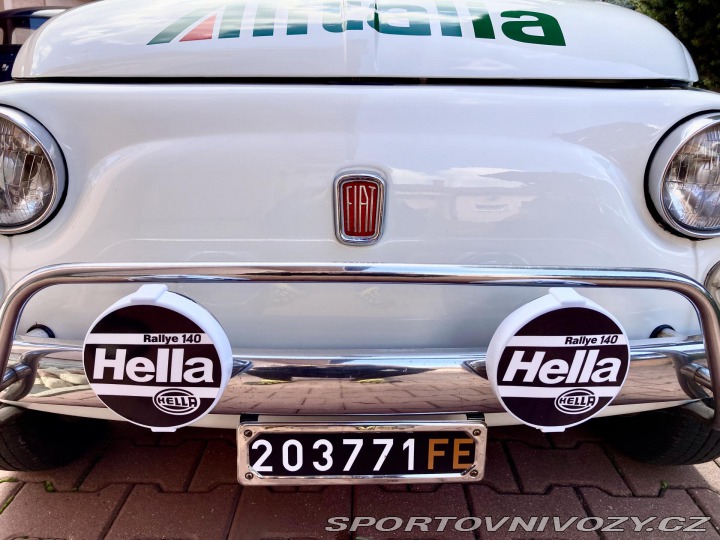 Fiat 500 110 F Alitalia rallye des 1969