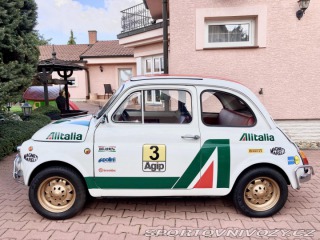 Fiat 500 110 F Alitalia rallye des 1969