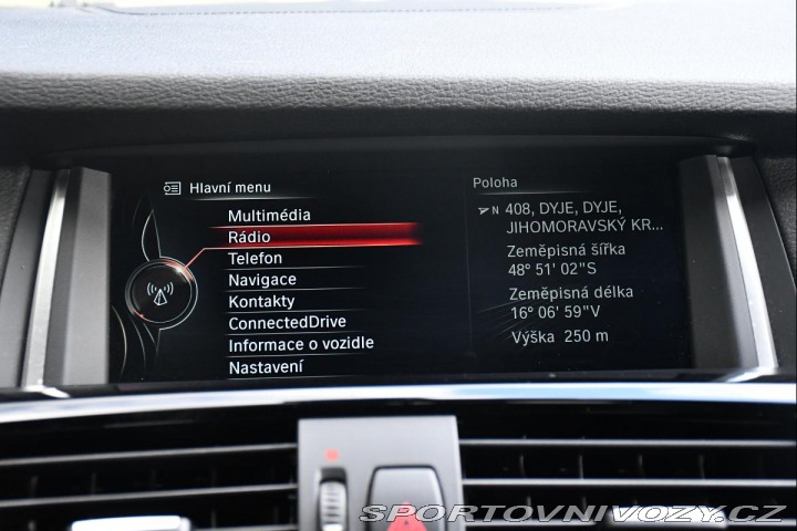 BMW X4 xDrive30D NAVI ČR 2014