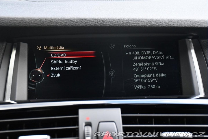 BMW X4 xDrive30D NAVI ČR 2014
