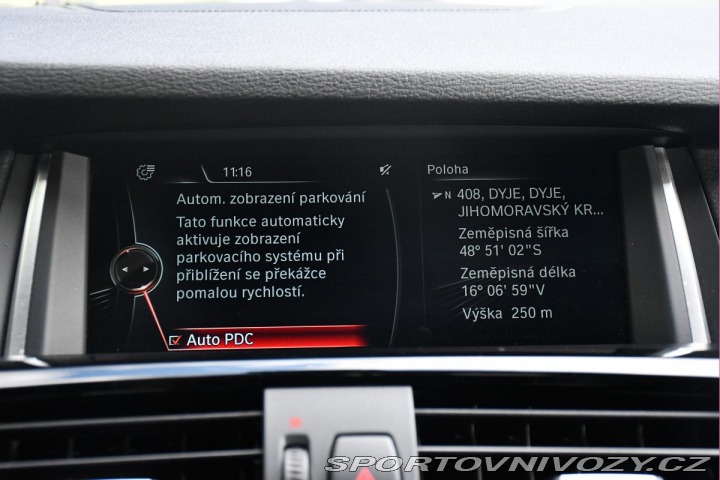 BMW X4 xDrive30D NAVI ČR 2014