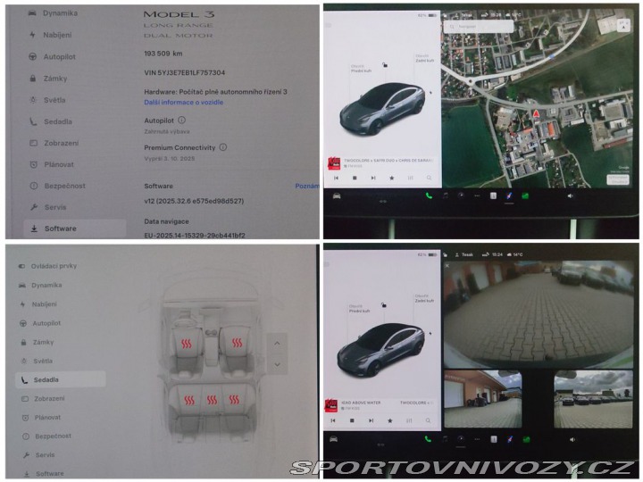 Tesla Model 3 L. Range D. Motor 366 kW 2020