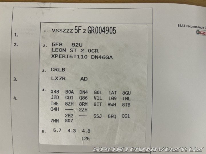 Seat Leon ST 2.0TDI 4x4 - REZERVACE 2015