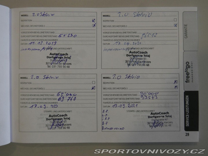 Alfa Romeo Stelvio 2,0i Turbo 280 Q4 REZERVA 2017