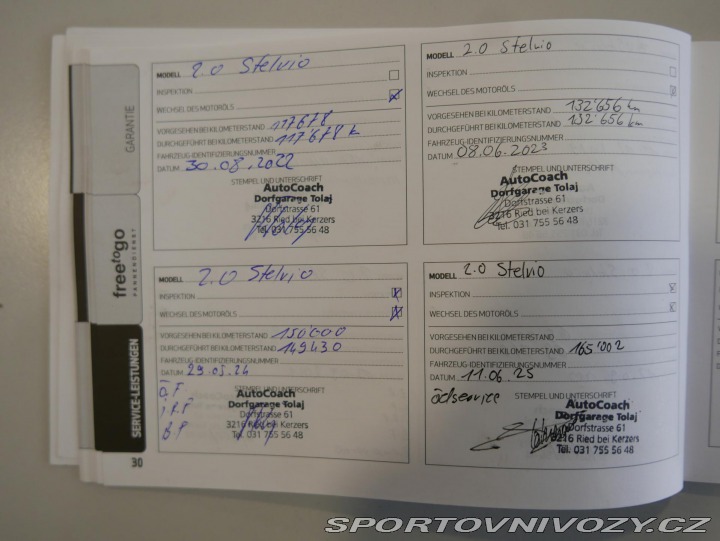 Alfa Romeo Stelvio 2,0i Turbo 280 Q4 REZERVA 2017