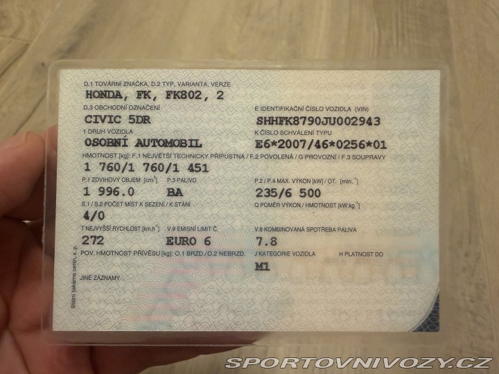 Honda Civic Type R GT 2019