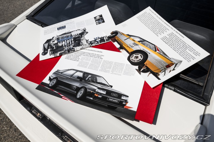 Audi Coupé urQuattro EU*Sériový stav 1986