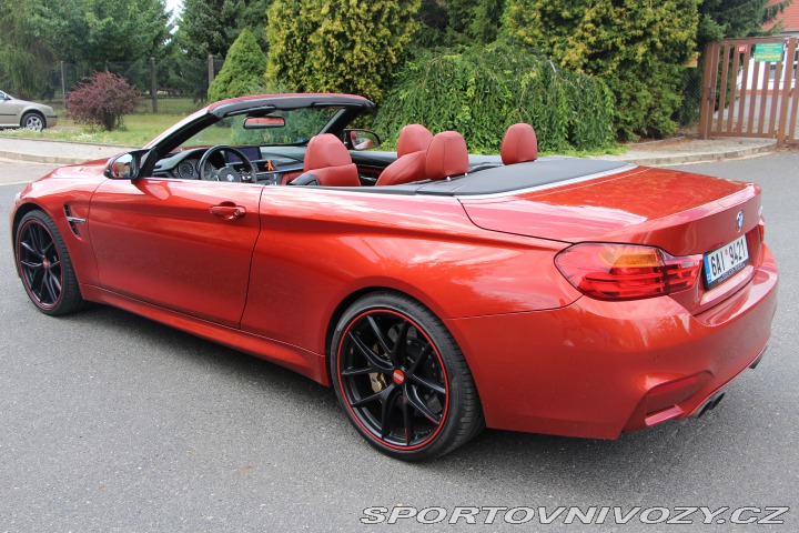 BMW M4 CABRIO ČR 2015