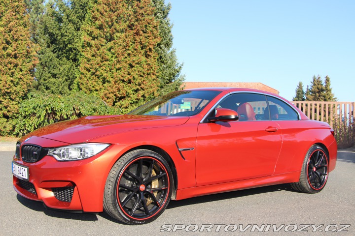 BMW M4 CABRIO  ČR 2015