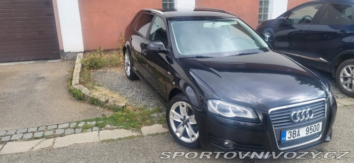 Audi A3 2,0 TDI, 103kW, S-line 2010