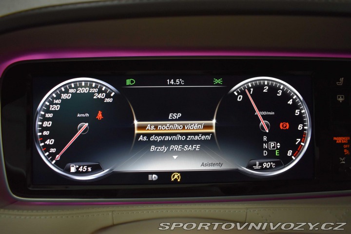 Mercedes-Benz S S 500 LONG *DESIGNO*DPH*Č 2016