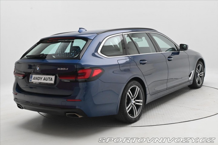 BMW 5 3,0 530d 210kW AT8 LED Zá 2020