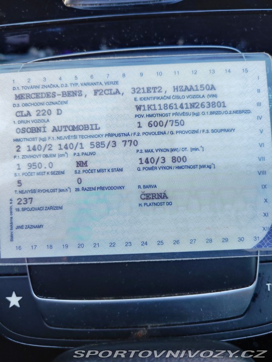 Mercedes-Benz CLA CLA 220d combi 2020