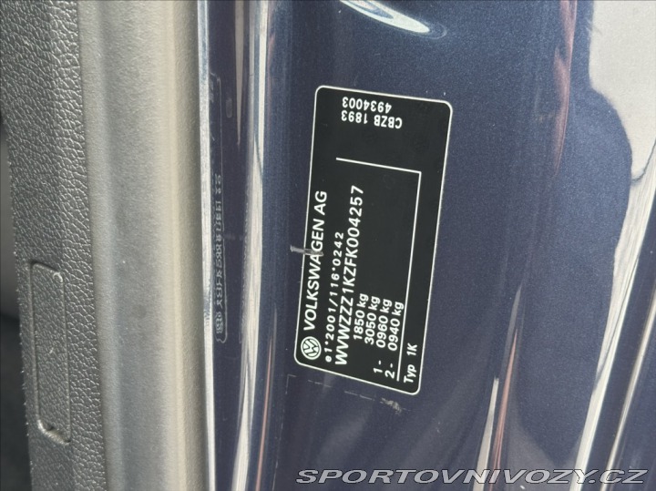 Volkswagen Golf 1,2 TSI 105PS  VI Cup Cab 2015