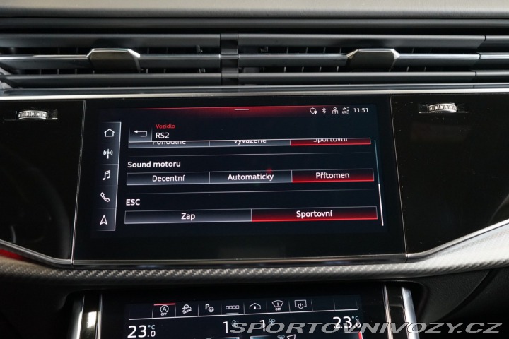 Audi RS Q8 MATRIX*MASÁŽ*PPF*ZÁRUKA*H 2023