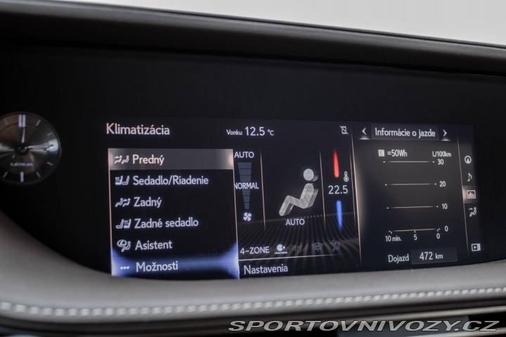 Lexus Ostatní modely LS LS500h 220kw / 264kw 4x4 2018