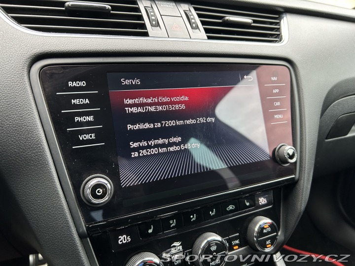 Škoda Octavia RS 2.0TSi 180kW,DSG,KESSY,VI 2019