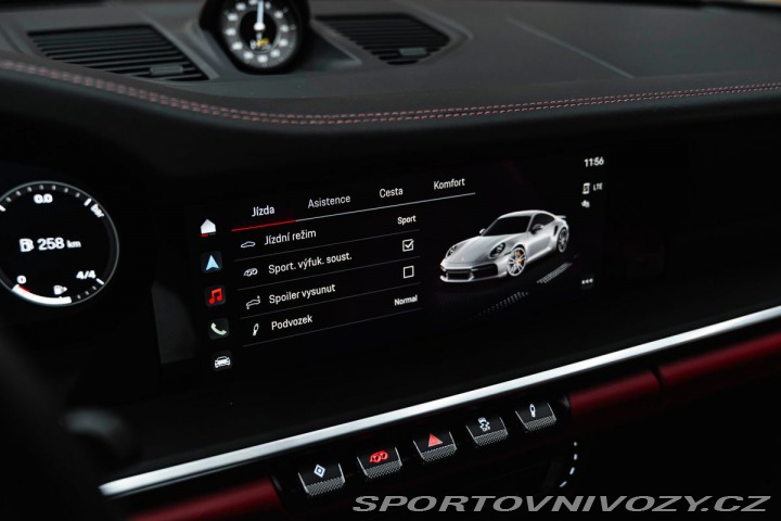 Porsche 911 Turbo, BOSE, ACC, VÝFUKY, 1800