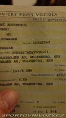 Volkswagen Ostatní modely Sharan 2,0 2011