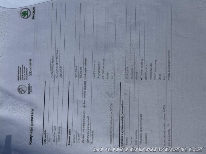 Škoda Ostatní modely Octavia 2,0 TDi DSG LED*D.Klima*N 2018